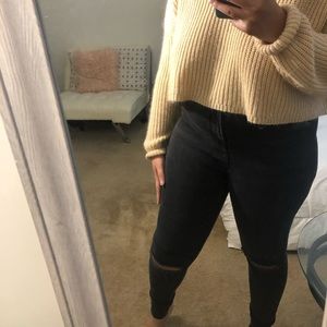 high waisted sculpted jeans